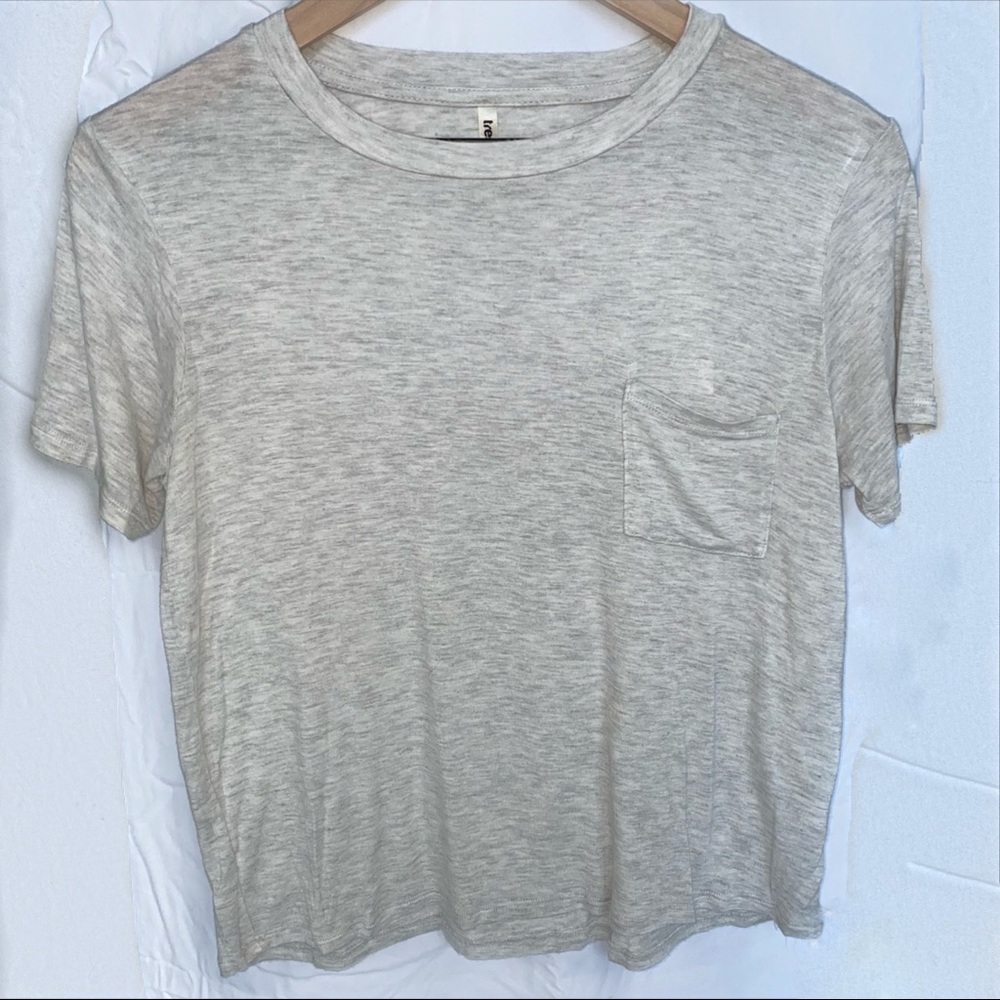 Tresics | Heather Gray Relaxed Fit Pocket Tee